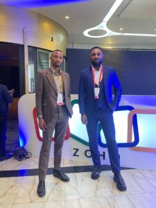 Promise Nwanesi Zoholic with Techcom Africa Zoho partner in Nigeria